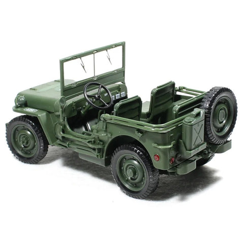 Carro Jeep Militar Coleccionable