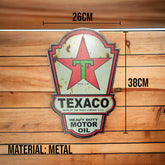PLACA DECORATIVA TEXACO VTR 477