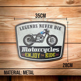 PLACA DECORATIVA MOTOCICLETA VTR 451