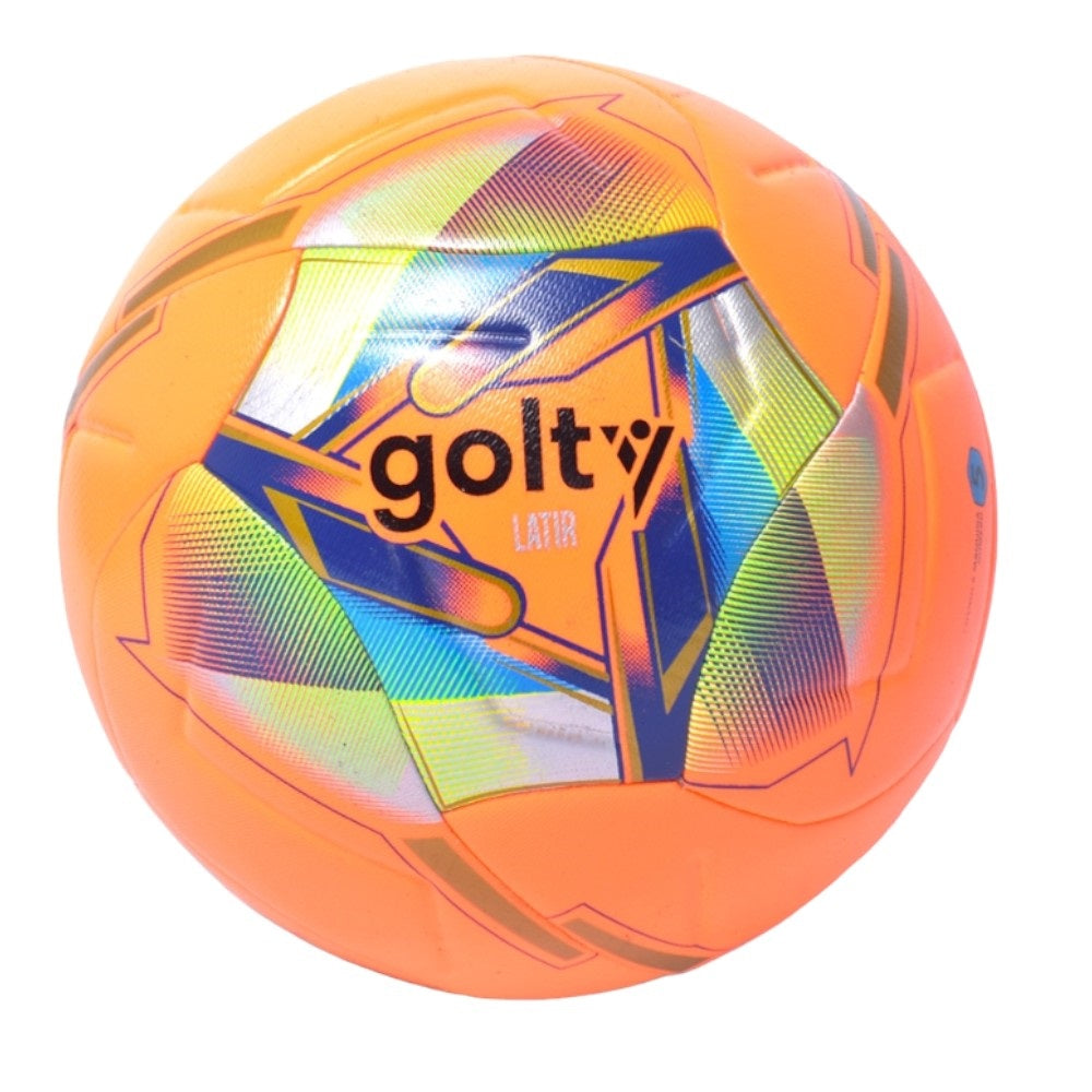 Balón de Fútbol Golty Latir Cosido Naranja No.5