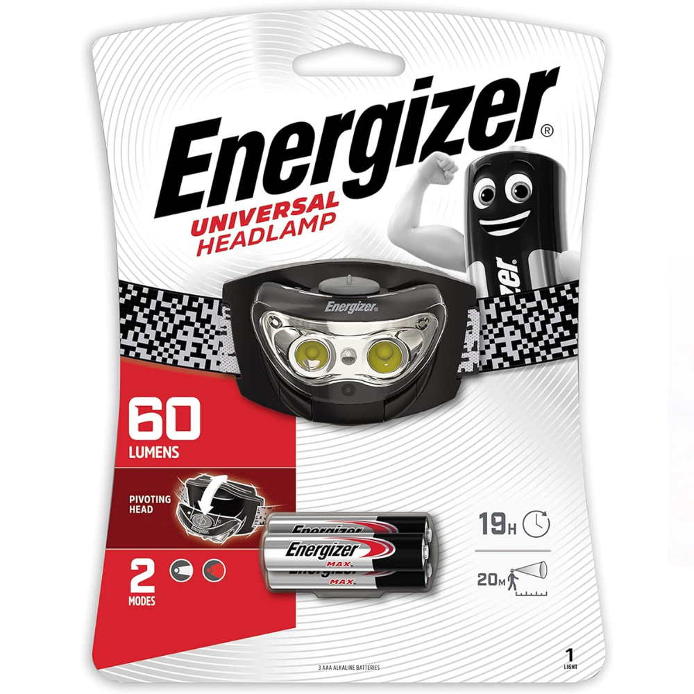 Linterna Frontal Energizer 60 Lumens