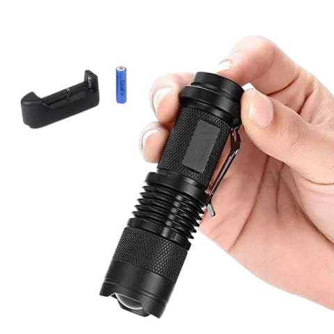 LINTERNA RECARGABLE 5000 LUMENS VTR-197