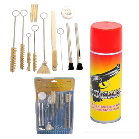 Kit de Limpieza de Armas + Sonax 400ML