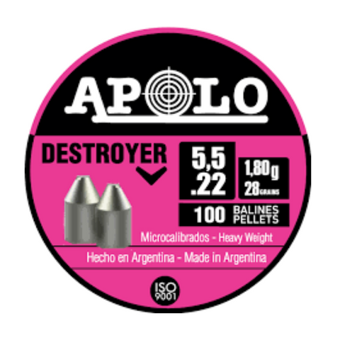 COPAS APOLO DESTROYER .22X100
