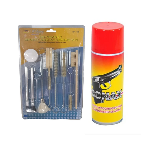 Kit de Limpieza de Armas + Sonax 400ML