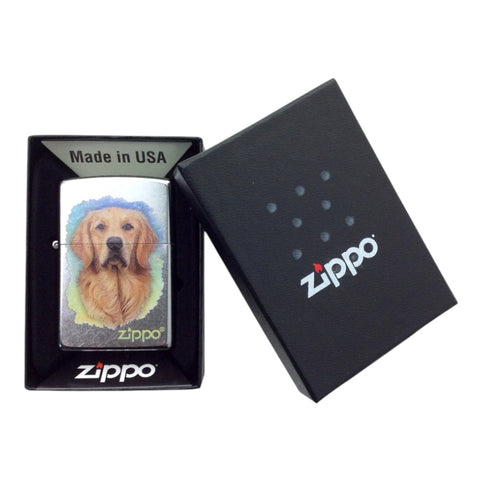 ENCENDEDOR ZIPPO GOLDEN RETRIEVER 207