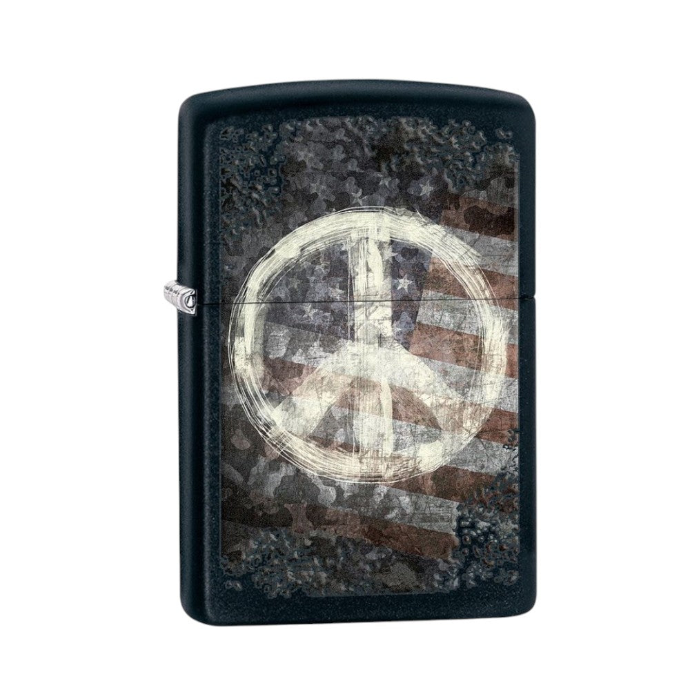 ENCENDEDOR ZIPPO PEACE ON FLAG 28864