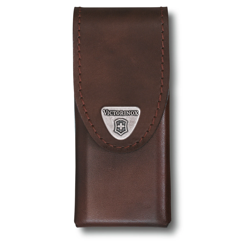 ESTUCHE VICTORINOX SWISSTOOL CUERO PARDO 4.0832.L