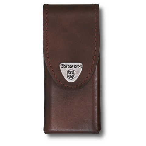 ESTUCHE VICTORINOX SWISSTOOL CUERO PARDO 4.0832.L