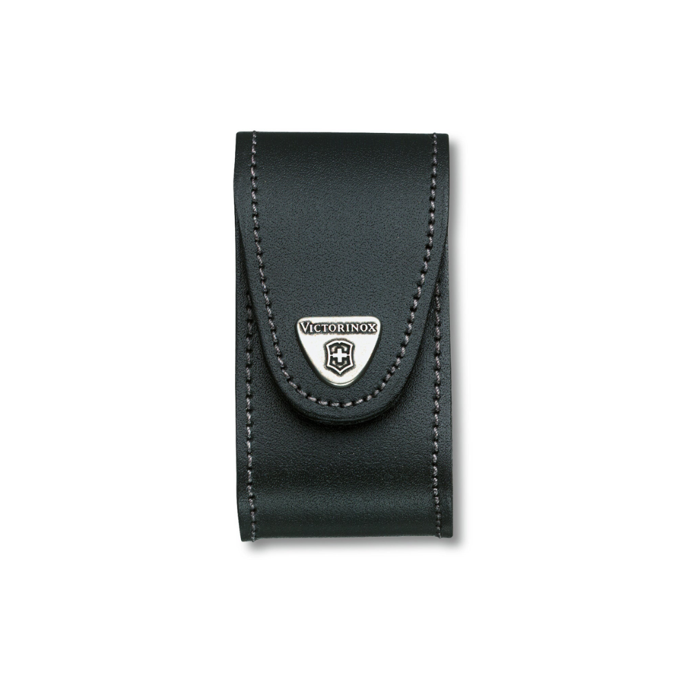 ESTUCHE VICTORINOX CUERO NEGRO 4.0521.3