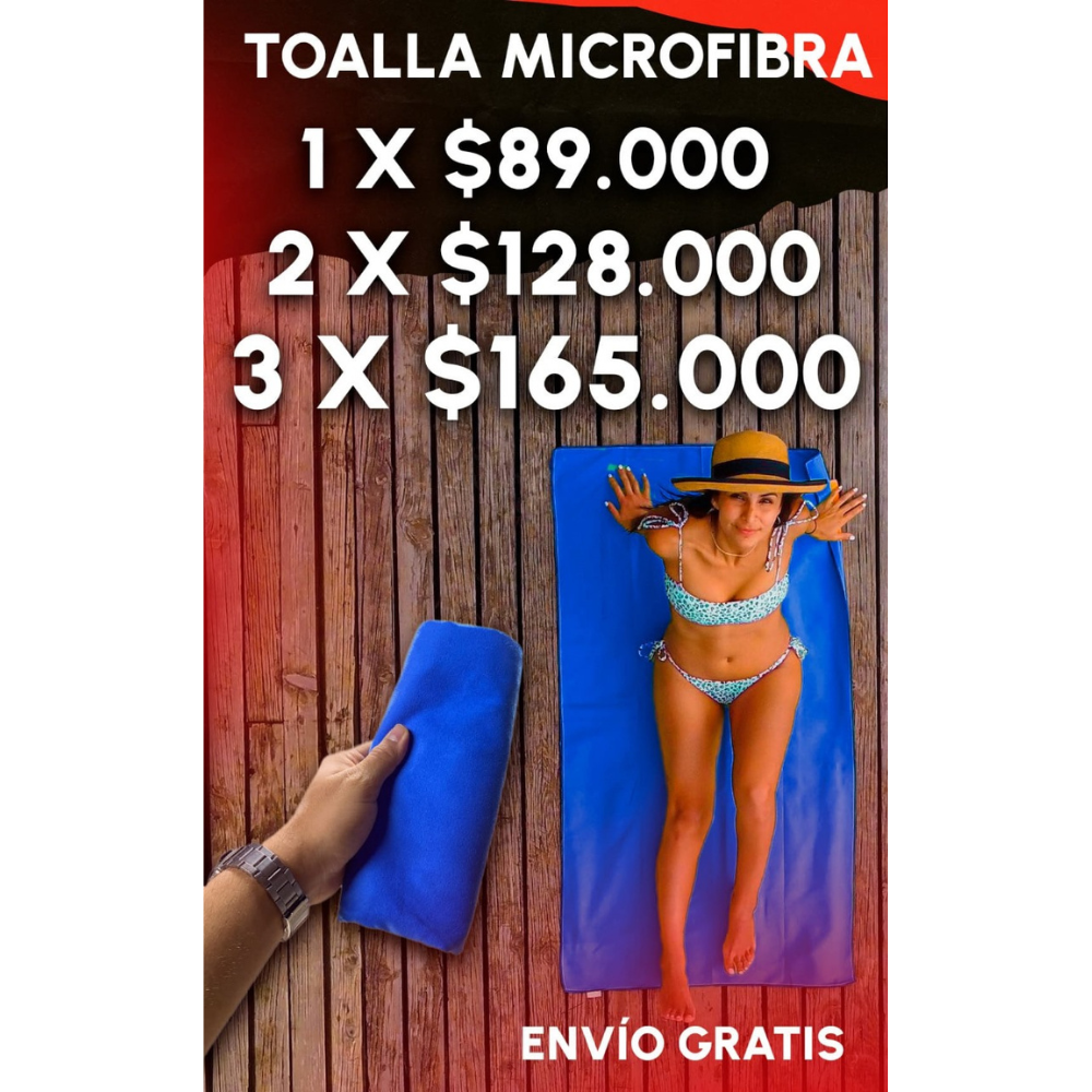 TOALLA MICROFIBRA INTELIGENTE