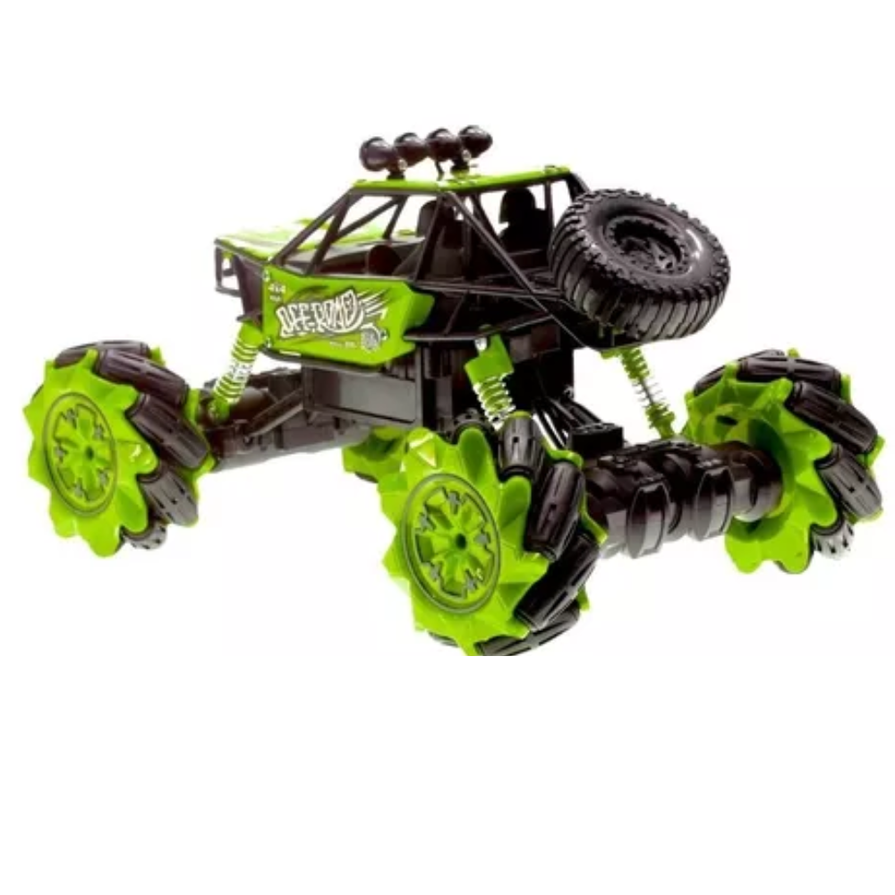CARRO 4X4 CROSS DRIFT CONTROL REMOTO Verde - Main Image