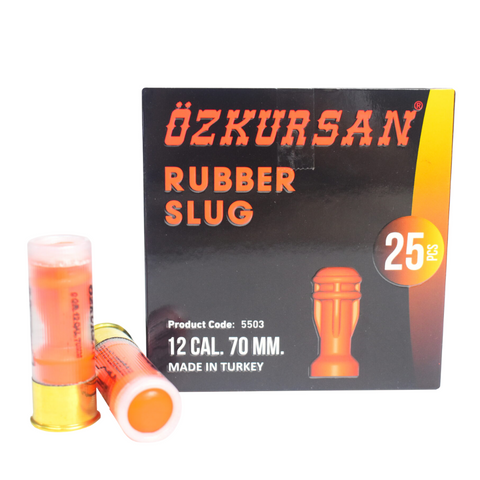 MUNICIÓN TRAUMÁTICA CAL 12 X 25 OZKURSAN SLUG