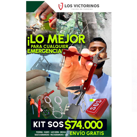 Kit de supervivencia SOS VTR-218