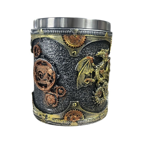 TAZA DRAGÓN DORADO VTR 852
