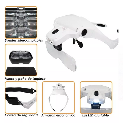 GAFAS LUPA BATERÍA VTR 47