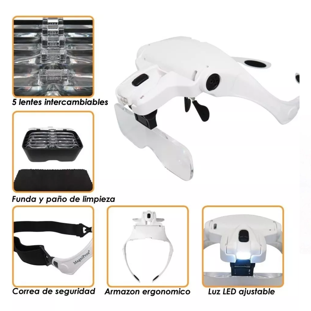 GAFAS LUPA RECARGABLE VTR-1225