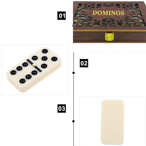 DOMINO CAJA DE MADERA VTR 417