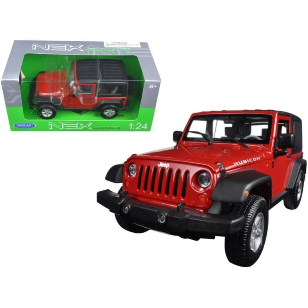 Carro Jeep Wrangler 2007 Rubtcon Welly Coleccion