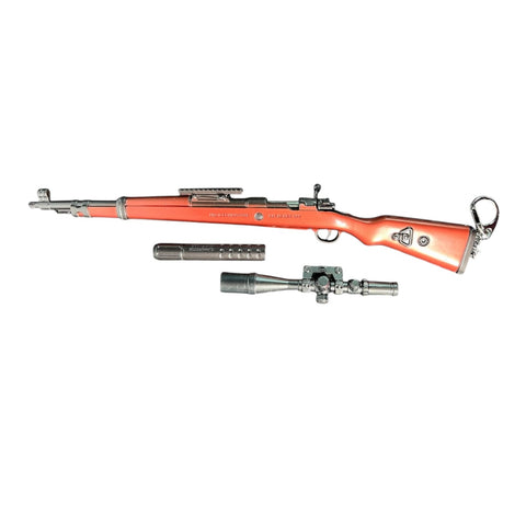 LLAVERO PISTOLA METAL