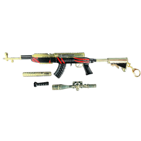 LLAVERO PISTOLA METAL