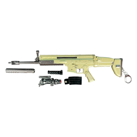 LLAVERO PISTOLA METAL