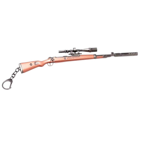 LLAVERO PISTOLA METAL