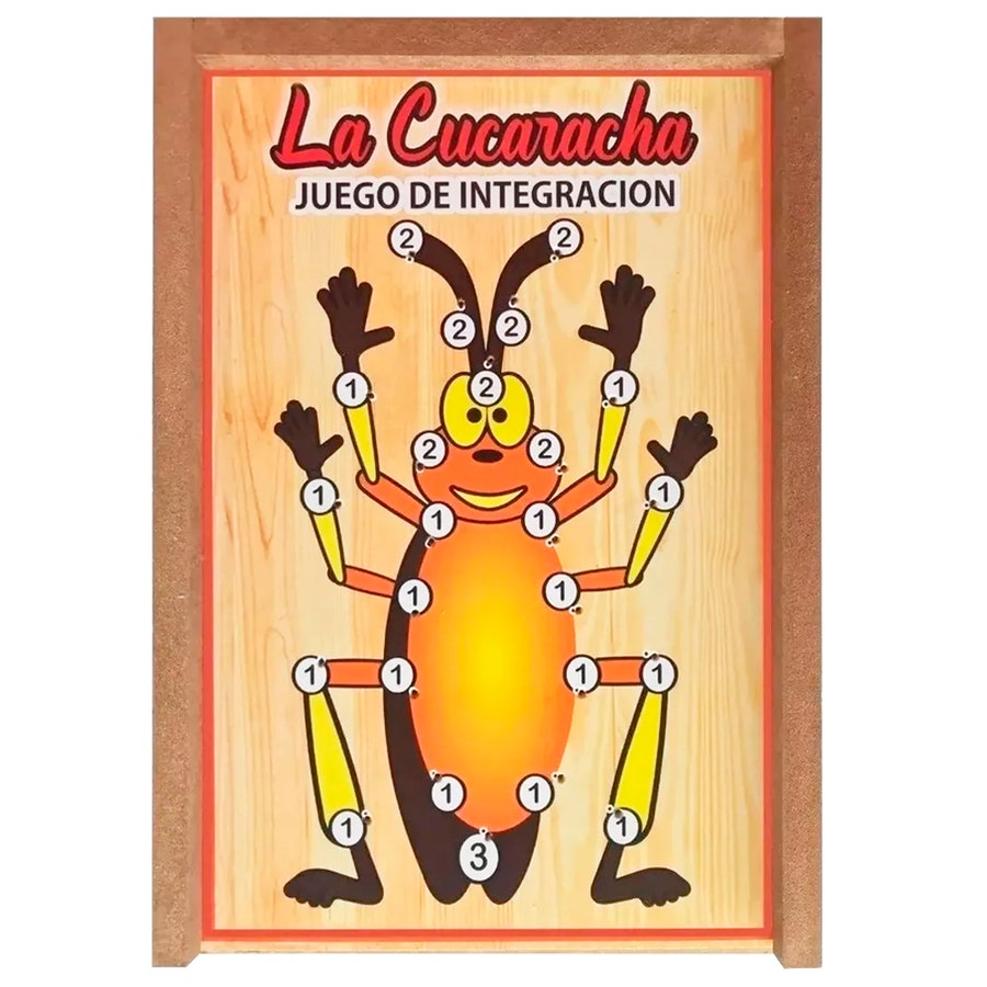JUEGO DE MESA LA CUCARACHA