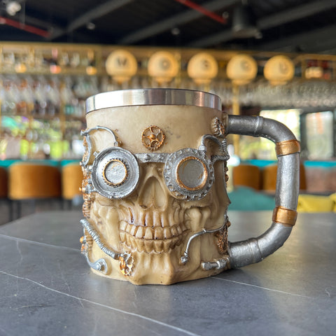 Vaso Vikingo decorativo Calavera VTR-430