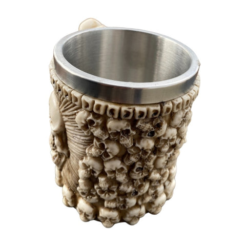 Vaso Vikingo Calavera color Marrón VTR-590