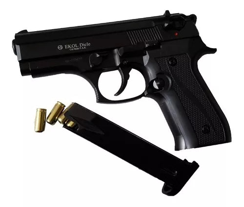 Pistola de Fogueo EKOL DICLE negra 9mm