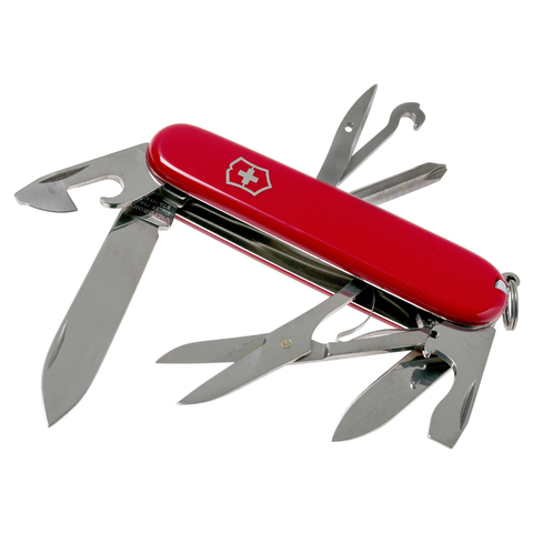 NAVAJA VICTORINOX SÚPER TINKER ROJA 1.4703