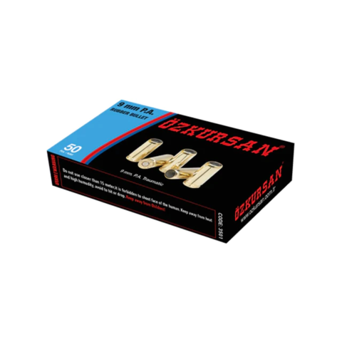 MUNICIÓN OZKURSAN 9 MM X50 ORIGINAL