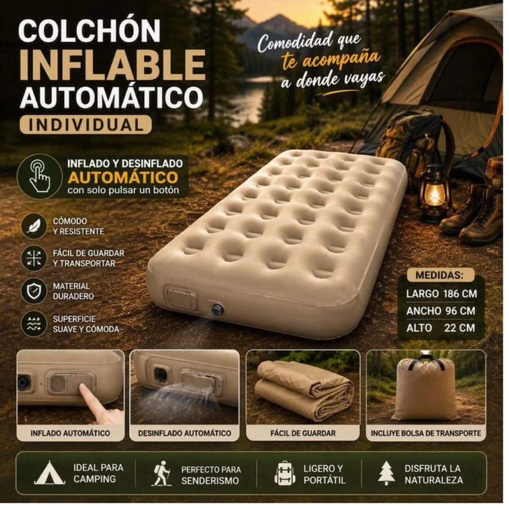 COLCHÓN INFLABLE