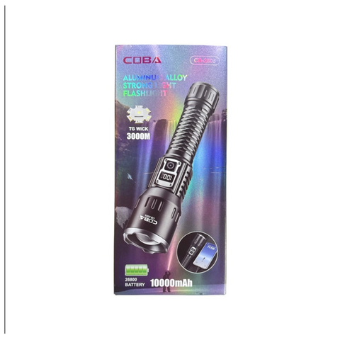 LINTERNA LED RECARGABLE COBA CB-2505