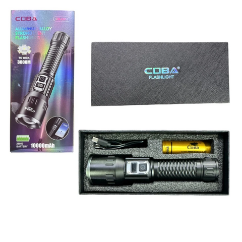 LINTERNA LED RECARGABLE COBA CB-2505