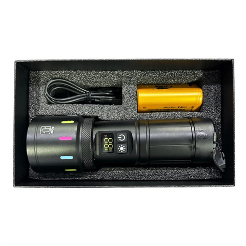 LINTERNA LED RECARGABLE COBA CB-K06