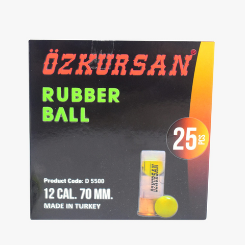 MUNICIÓN TRAUMÁTICA OZKURSAN Rubber Ball 2 Cal X 25