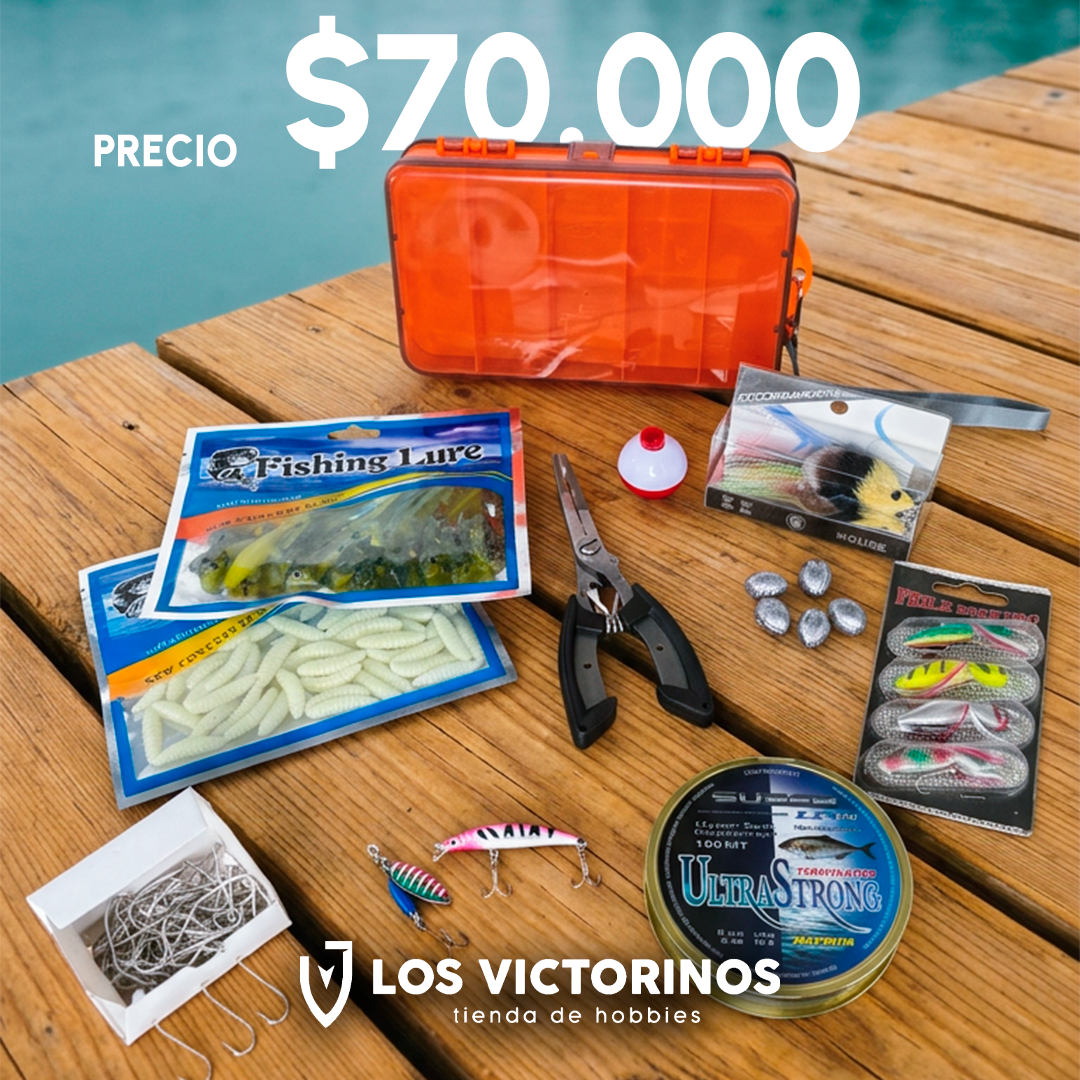 KIT DE ACCESORIOS DE PESCA