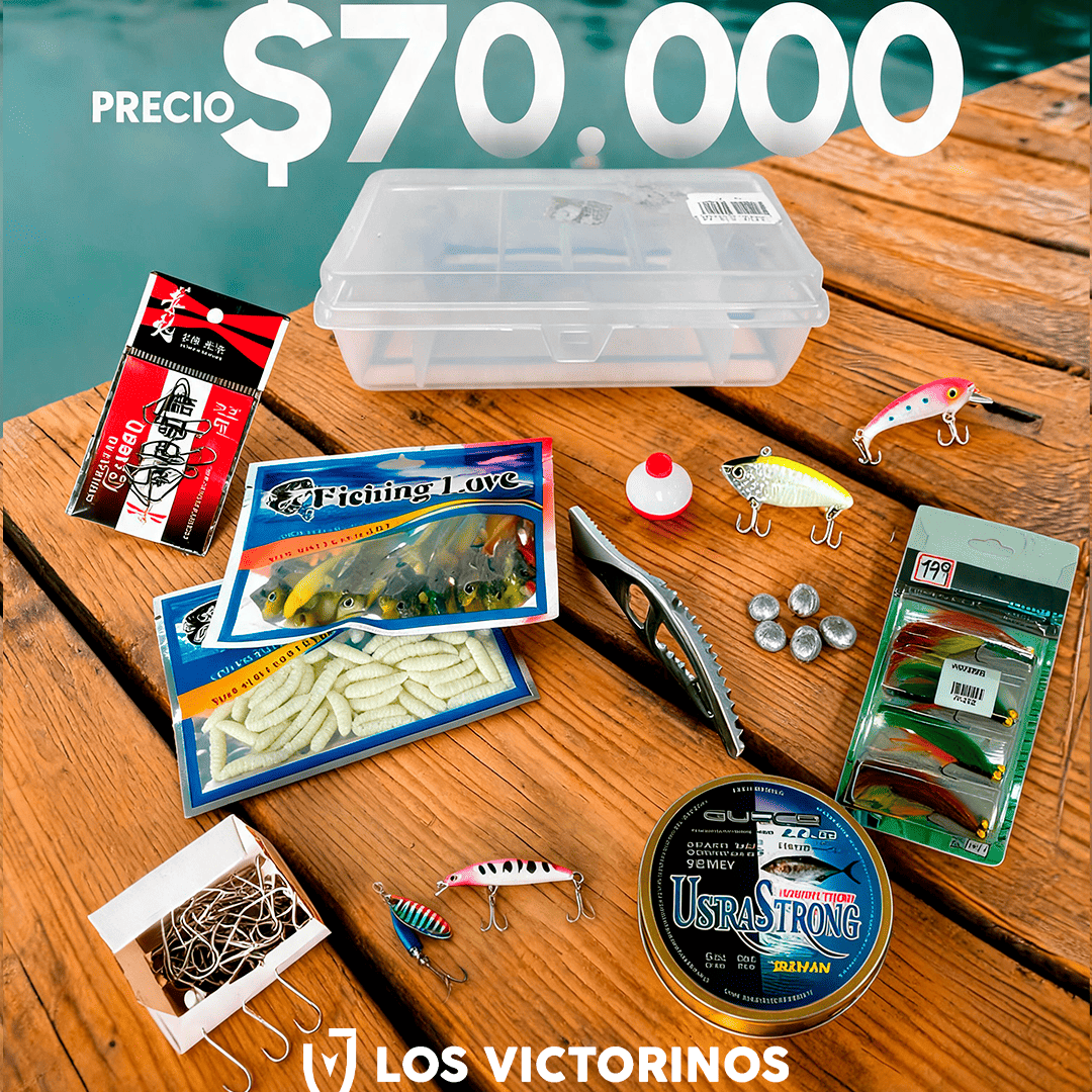 KIT DE ACCESORIOS DE PESCA
