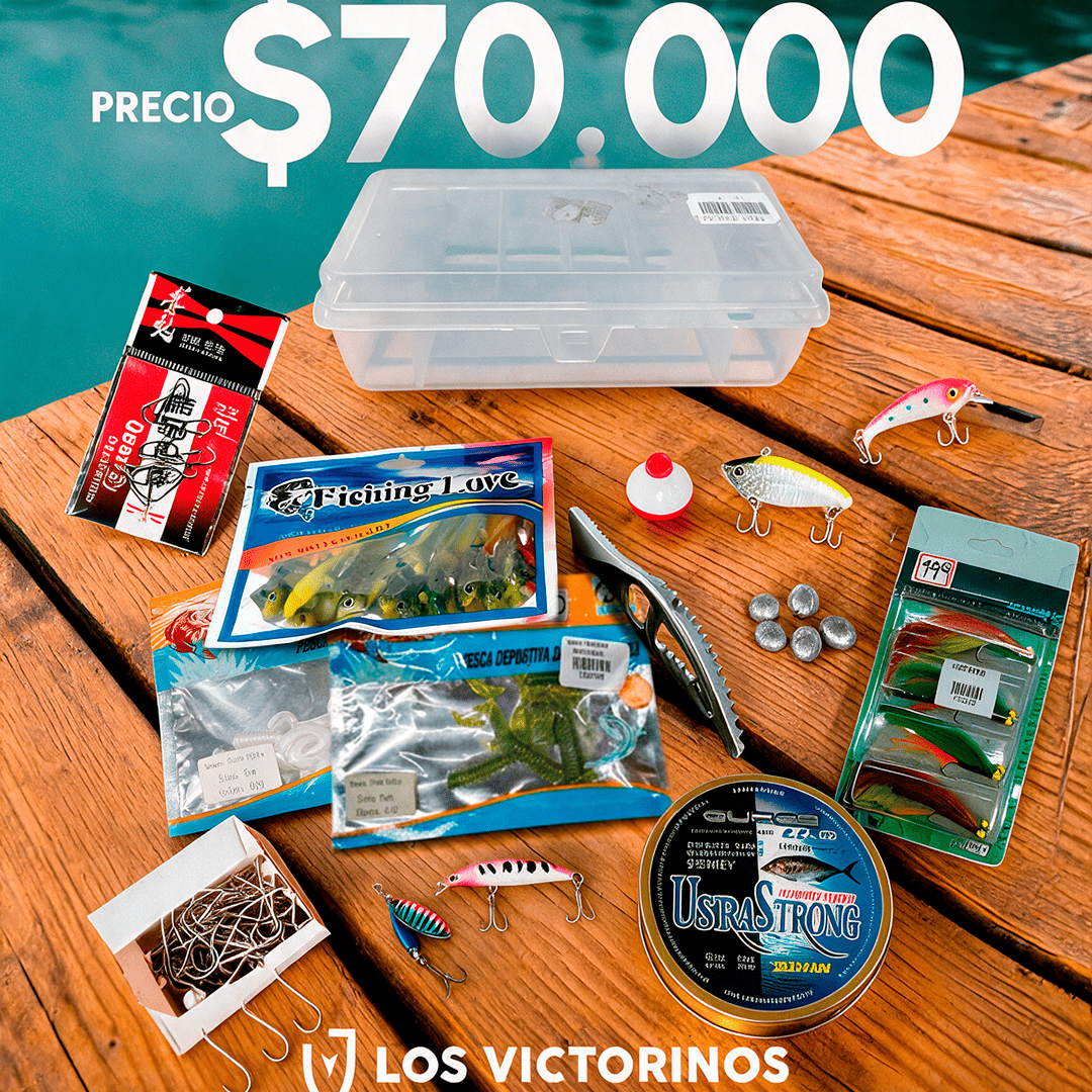 KIT DE ACCESORIOS DE PESCA