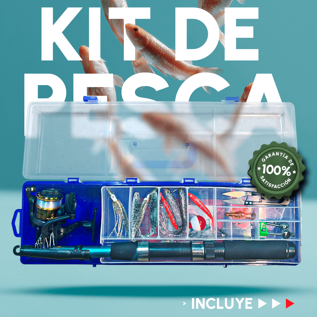 KIT PESCA Y ACCESORIOS