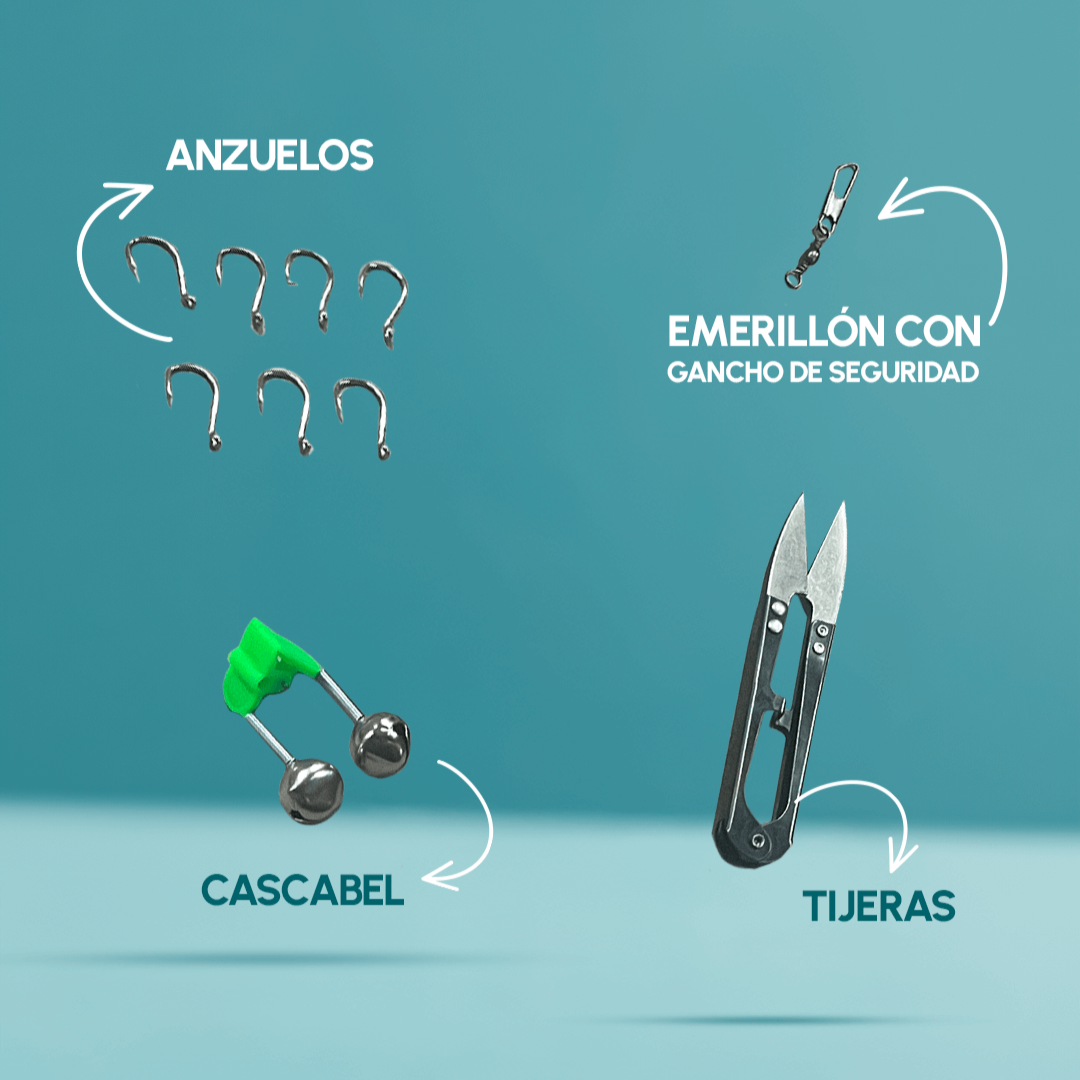 KIT PESCA Y ACCESORIOS