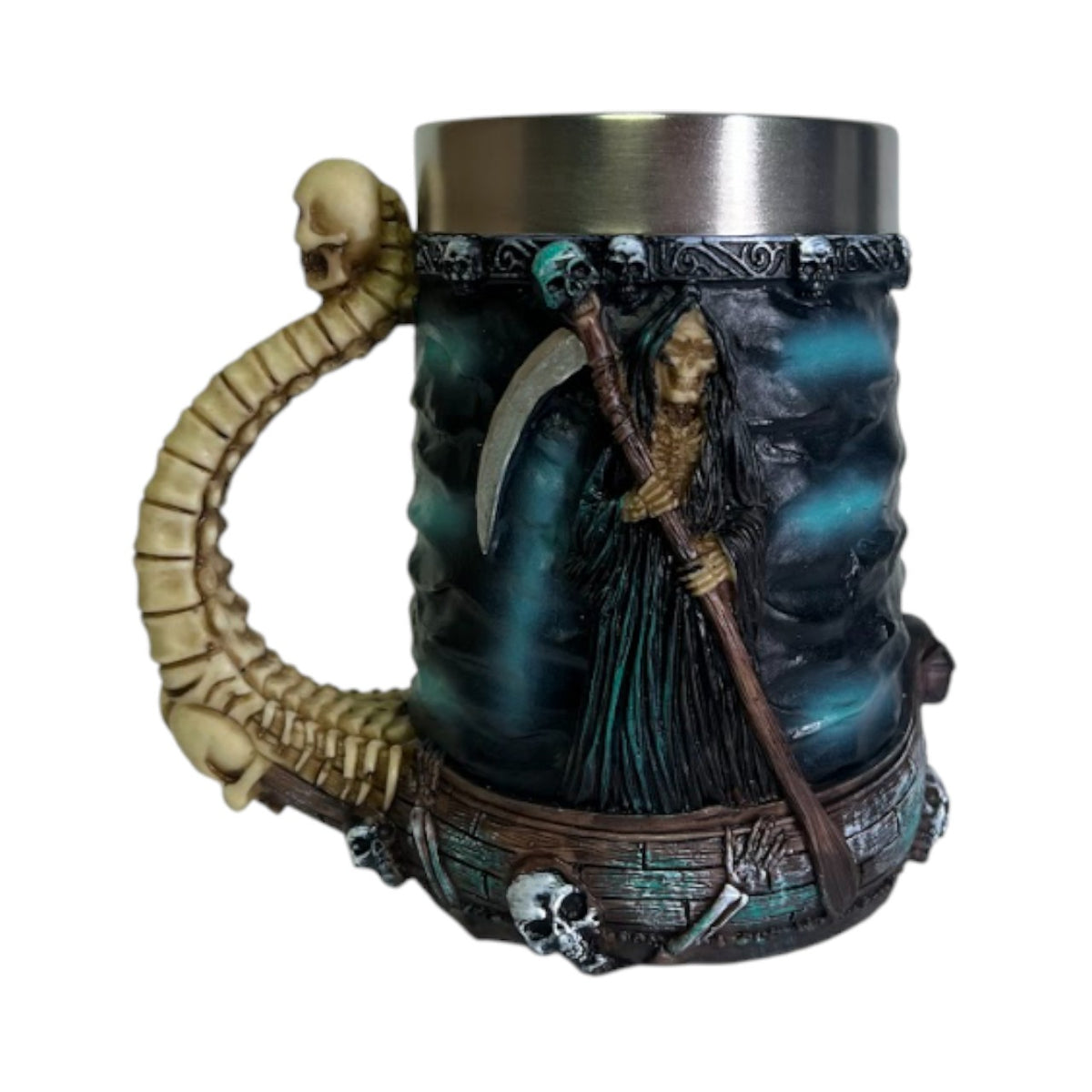 TAZA CERVECERA MUERTE VTR-1413