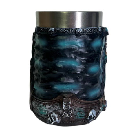 TAZA CERVECERA MUERTE VTR-1413