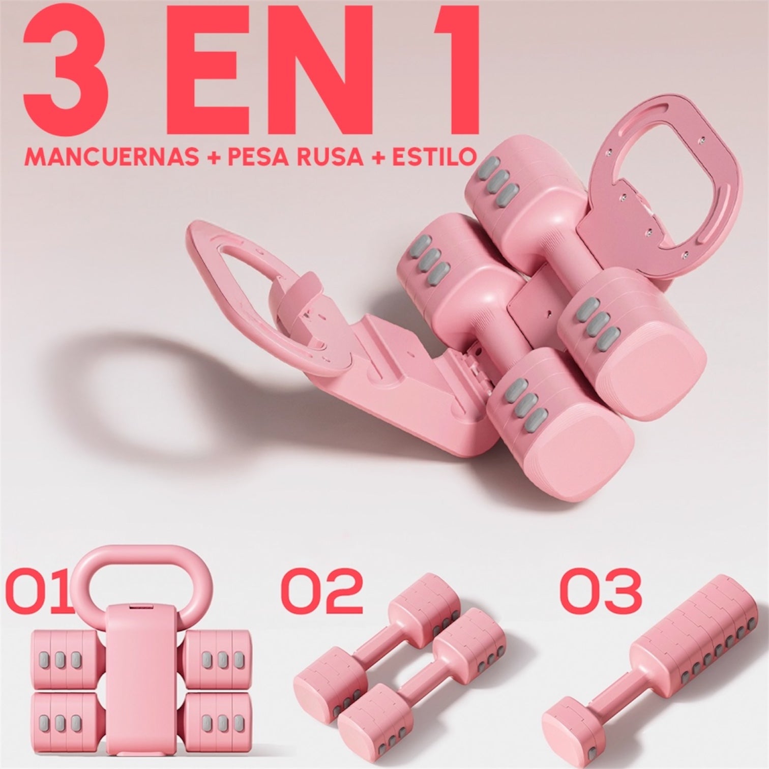 PESA PILATES 3 EN 1  VTR-1303