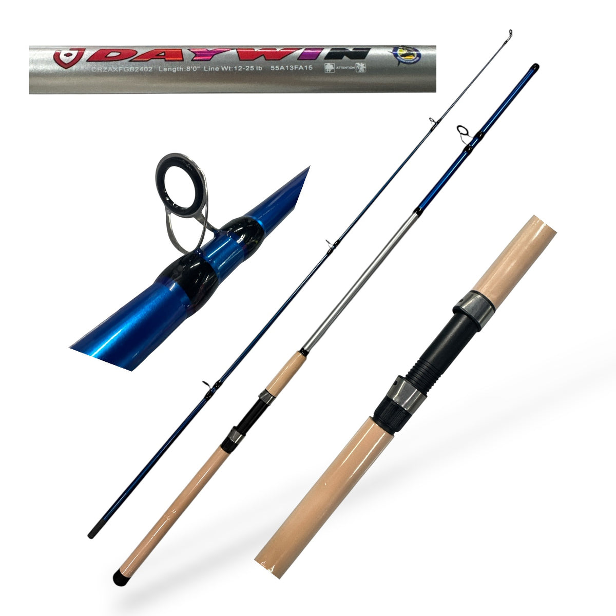 CAÑA DE PESCA DAYWIN VTR-1250 2.4 m