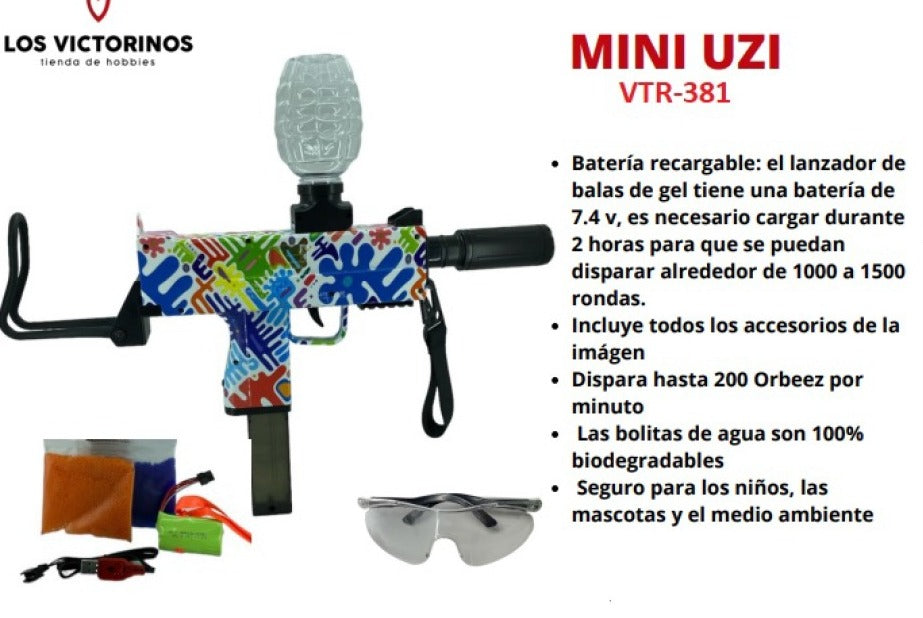 Pistola de bolas de Hidrogel eléctrica VTR-379 – Los Victorinos