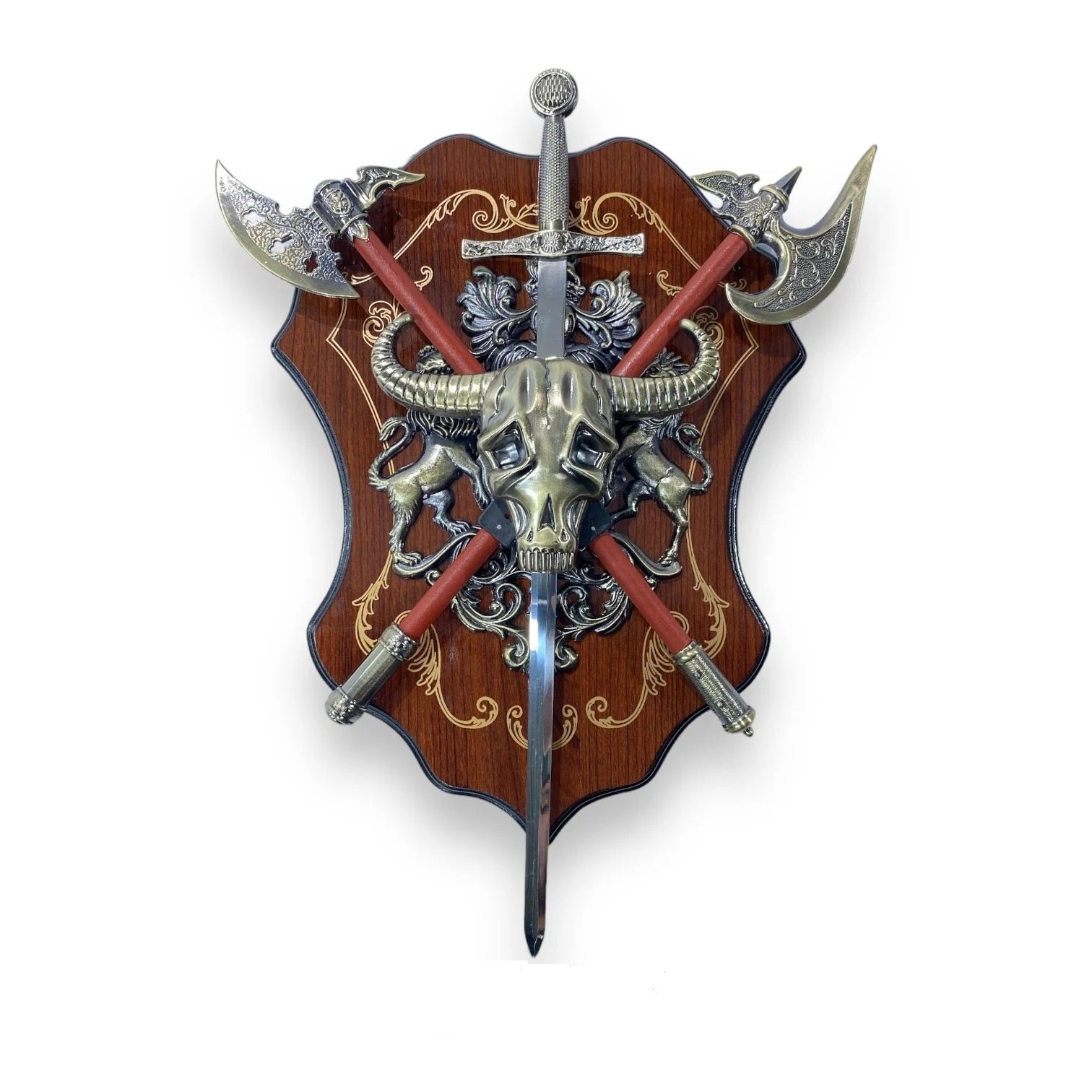 Escudo Medieval Decoractiva para el Hogar