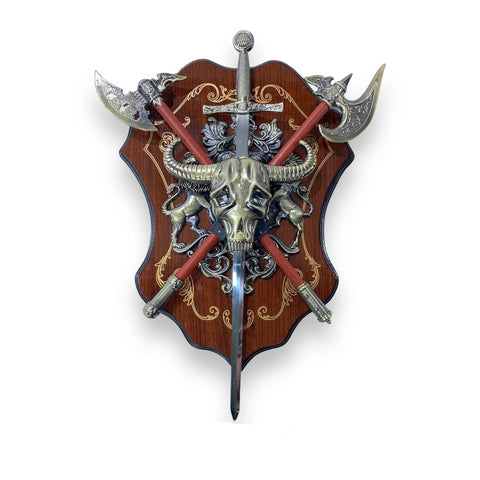 Escudo Medieval Decoractiva para el Hogar